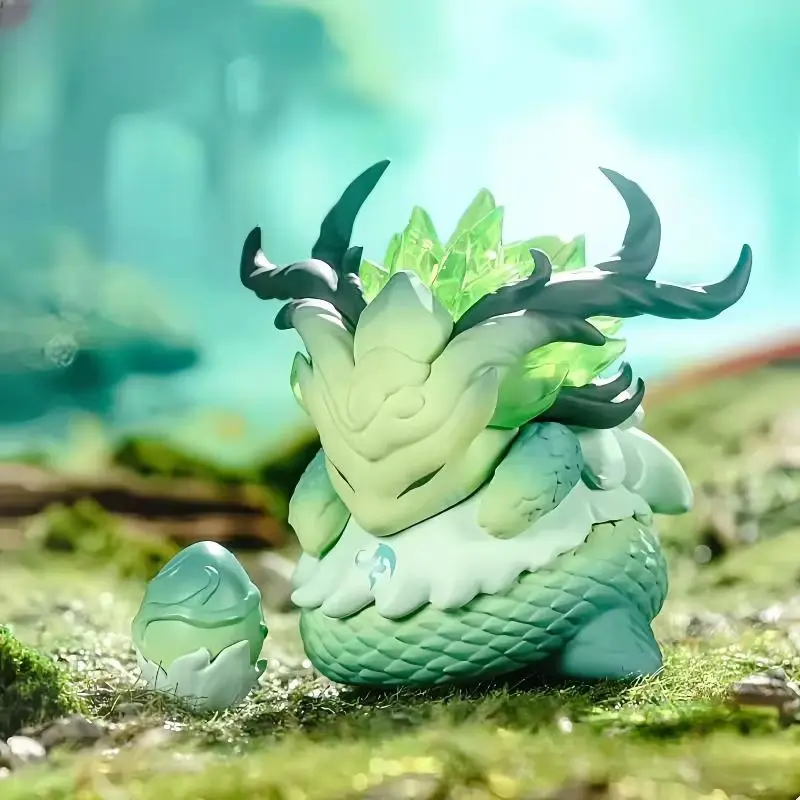 2025 nouveauté figurines d'anime Anime le classique de la montagne et de la rivière ensemble avec la série Loong boîte aveugle modèle Statue modèle jouet