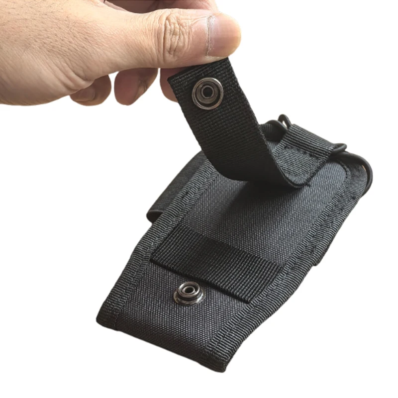MOLLE Radio Pouch Adjustable Walkie Talkie Holder Bag Two Way Radio Case for Outdoor Vest Backpack Gear Accessories