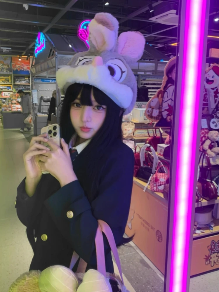 Nuovo autentico Zootopia2 Animation Derivatives Collaboration - Cappello invernale ufficiale Judy & Nick Fox Regalo a sorpresa di compleanno di Natale