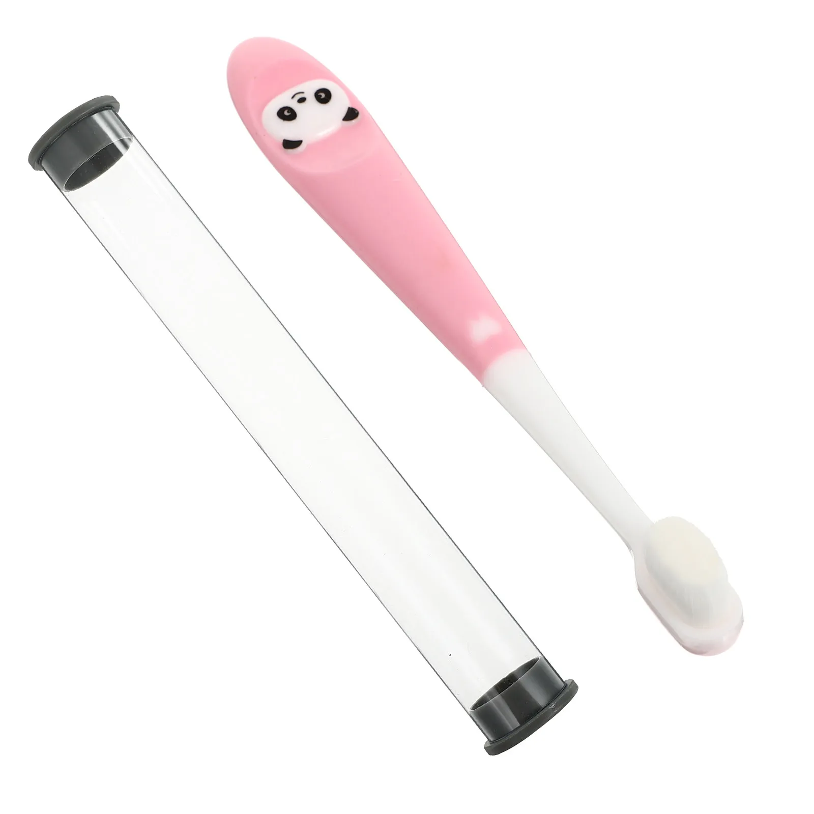 1Pcs Children Toothbrush Manual Cartoon Lovely Kids Toothbrush Bucket Practical Teeth Cleaning Brush Children Tooth Brush