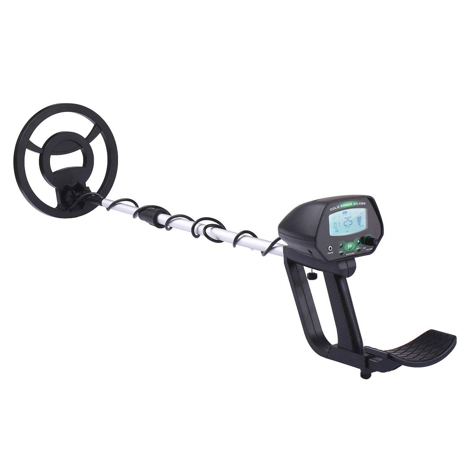 Underground Metal Detector Gold Treasure Hunter Accurate Positioning Strong Resolution Prospecting Finding Scrap Metal MD4090