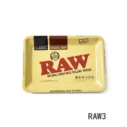 Classic Rolling Tray Multi Designs Available Tinplate Tray 7*5 inch Tobacco Smoking Accessories Rolling Tools