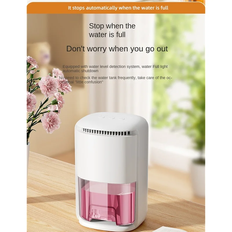 ASWUT-Dehumidifiers للمنزل 84OZ مزيل الرطوبة الصغير لغرفة النوم 8000 قدم مكعب مع 7 أضواء LED ، للمنزل والمكتب الاتحاد الأوروبي التوصيل #6