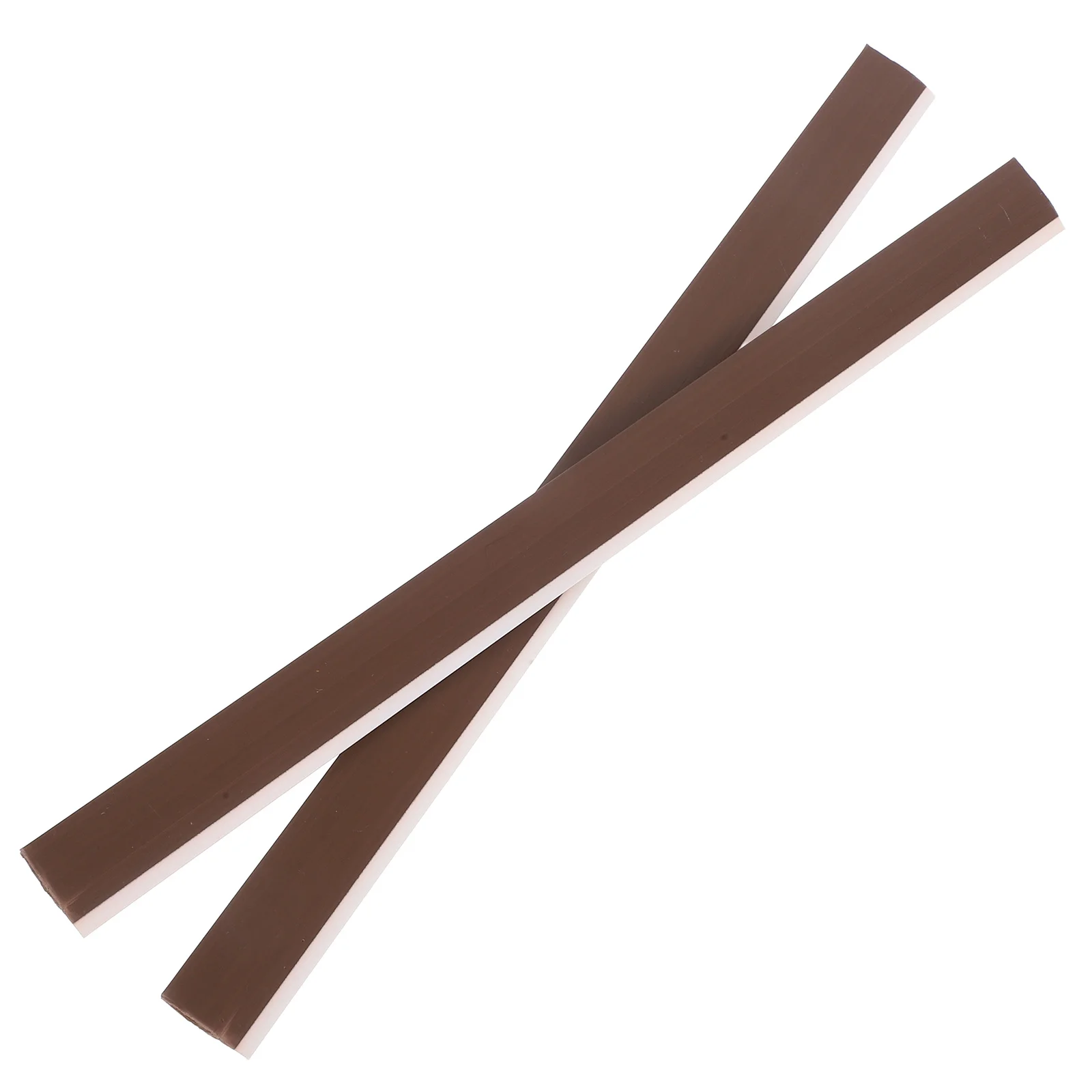 

2pcs Dustpan Lip Replacements Plastic Edge Bars For Broom Shovel Garbage Dustpans Replacement Parts Plastic Strip