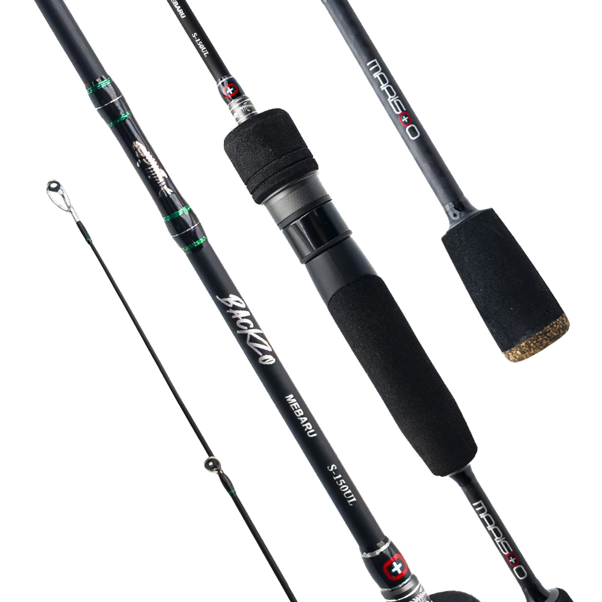 

MARISOO BACKZO Baekjo S-150UL Ajing Rod, 1.5m Ultra Light Rockfish Lure Rod for Freshwater & Saltwater