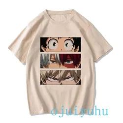 My Hero Academia EU Szie T Shirt Men/women Todoroki Tshirt Boku No Hero Academia Graphic Tops Anime Bakugou Himiko Toga T-shirt