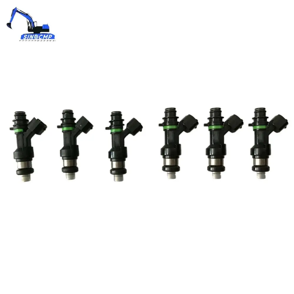 

6PCS Fuel Injector Nozzles FBYCS50 for Suzuki Grand Vitara V6 2.7L Replace 15710-66J00 Injection Valve Set