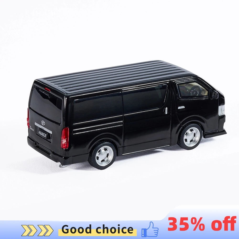 MASDI 1/64 Zeeleeuw Wit & Zwart Diecast Voertuig Diecast Metaallegering Speelgoed Model Auto Motor Model Geschenken voor tiener Volwassenen