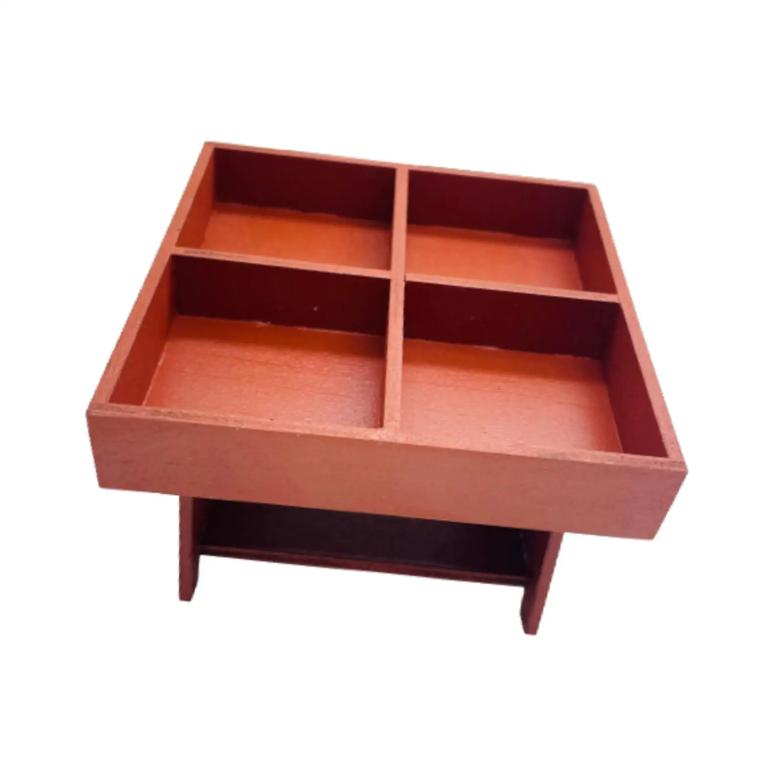 1:12 스케일 과일 야채 랙 소형 식품 선반 인형 집 액세서리