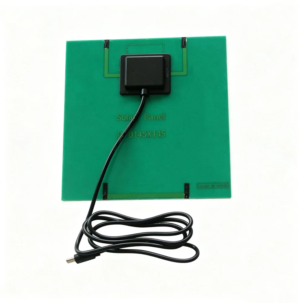 6V For 3w Monocrystalline for solar Panel for Outdoor Security Camera Charging via Type C 145x145mm Compact Design