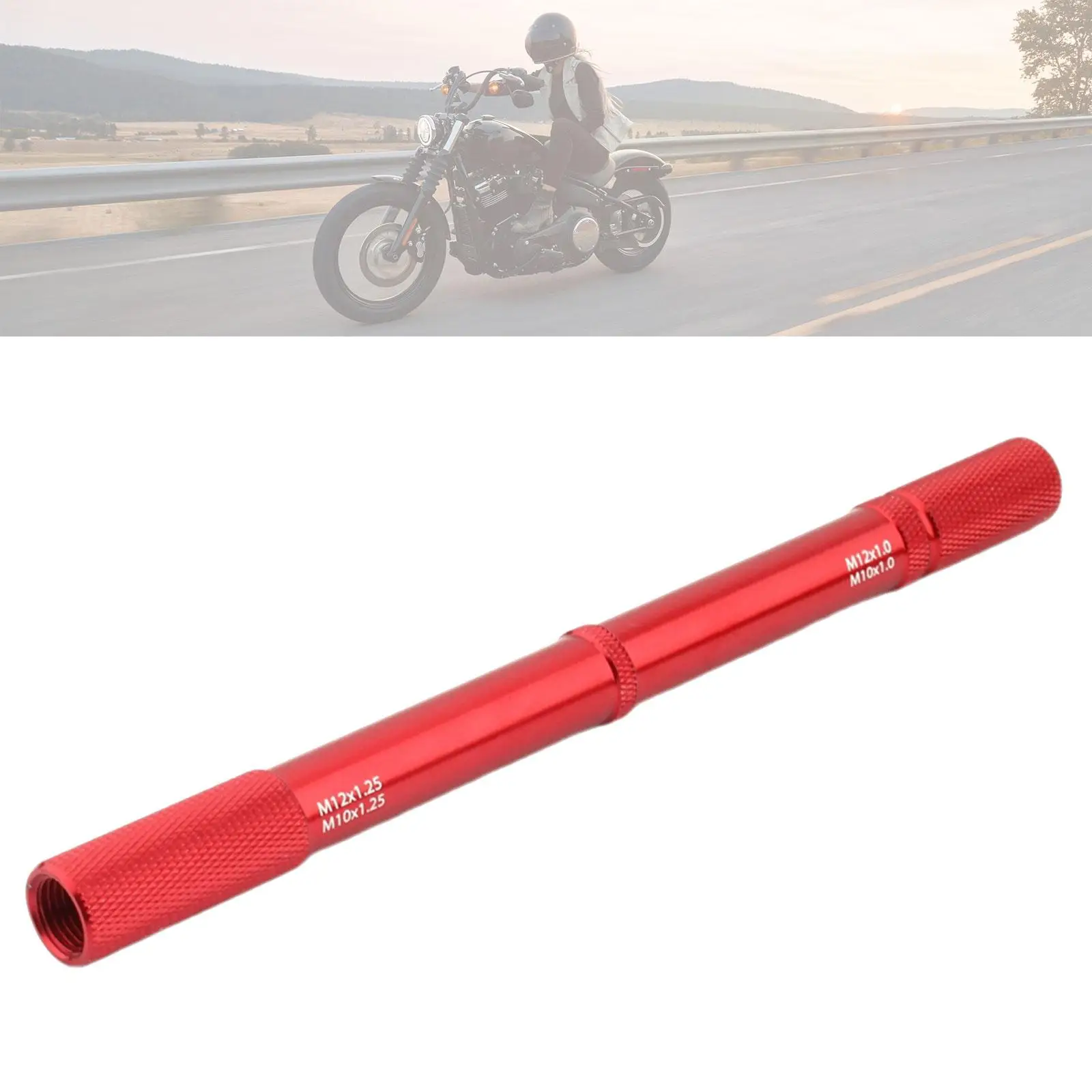 Motorcycle Fork Bleed Tool Damper Rod Bleed Tool Suspension Damper Aluminum Alloy for Tyre Inflator Accessories