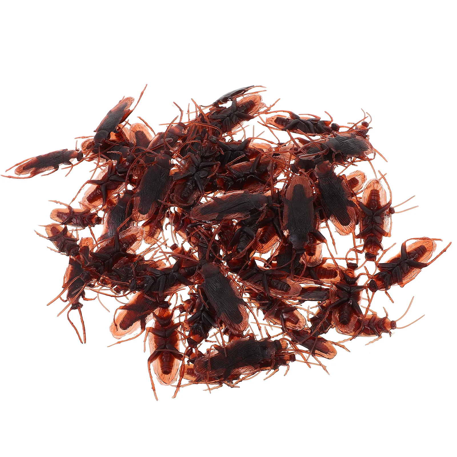 

100 Pcs Simulation Halloween Trick Toy Game Prop Decorate Simulation Fake Toys Realistic Medium