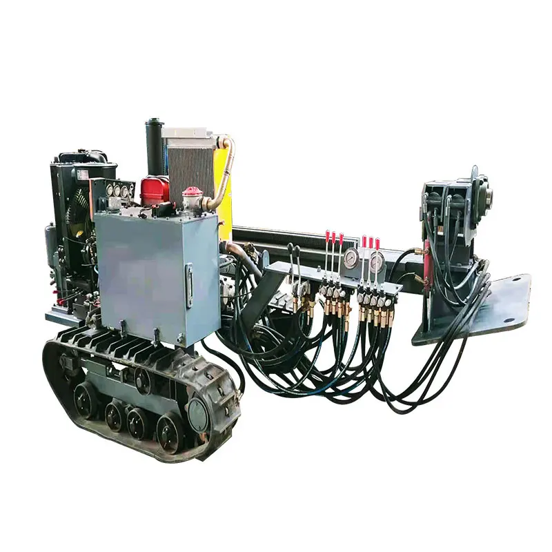 Mini Horizontal Directional Drilling Machine 200M Portable Hammer Dth Drilling Rig