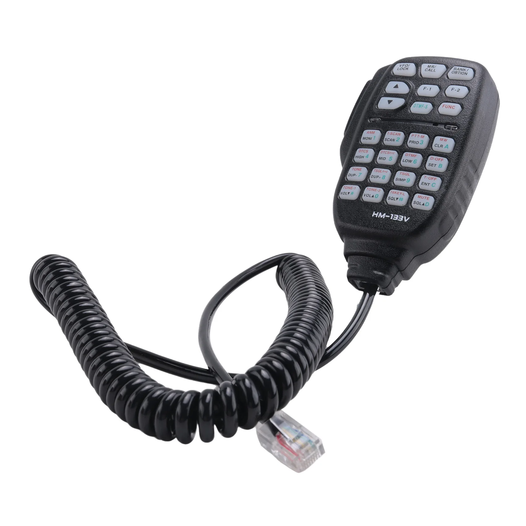 HM-133 Mic Speaker Handheld Shoulder Mic for Icom Radio IC-207H IC-880H IC-2820H IC-E282 HM-133 RJ-45 IC-2725E IC-2800H