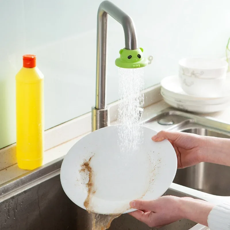 Cartoon Cute Water Faucet Spout Shower Head Kitchen Bathroon Saving -Saving Sprayer Spray