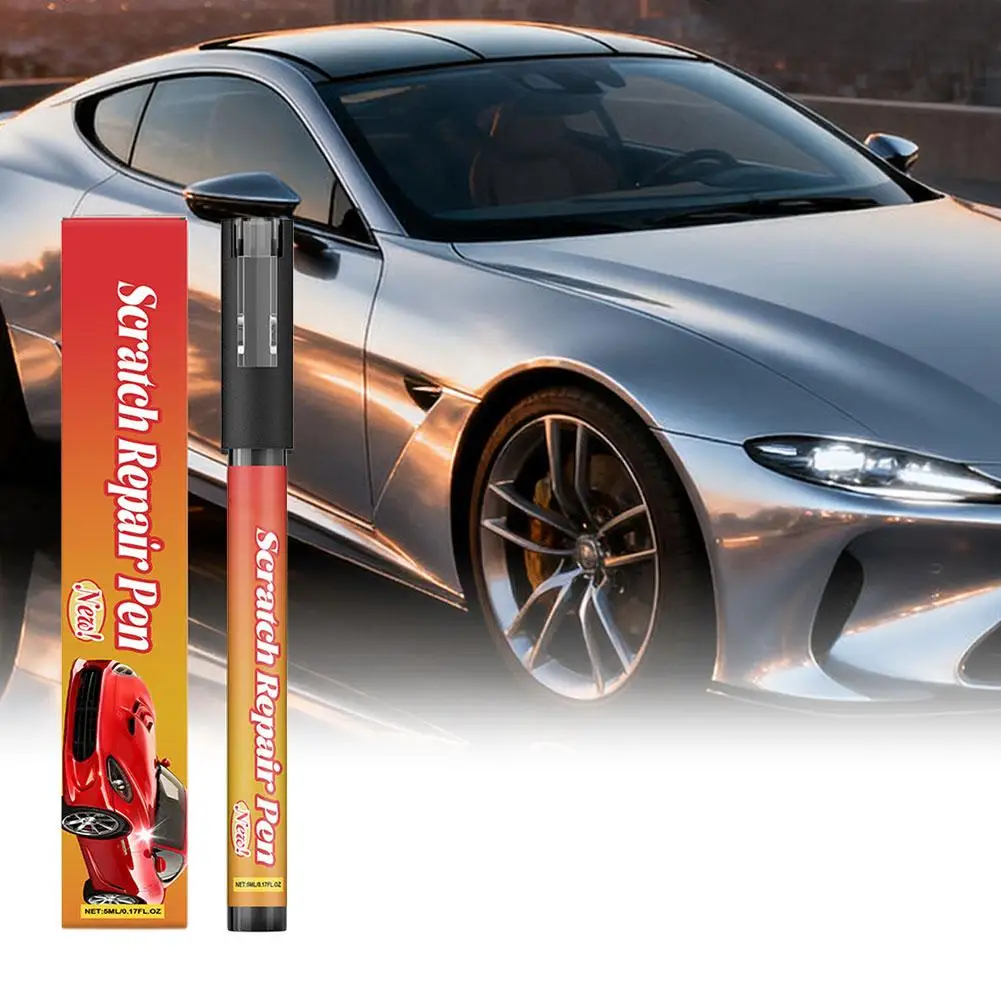 قلم مزيل الخدوش لطلاء السيارات قلم سحري للخدوش في السيارة مانعة لتسرب الماء قلم جاف للرسم قلم إصلاح التصميم U6Z0