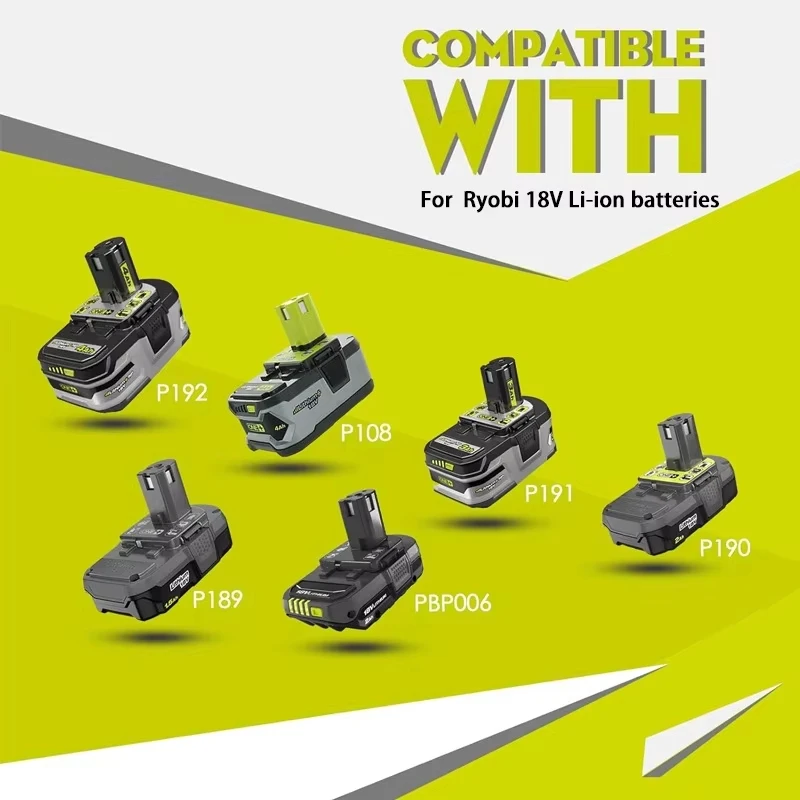 Battery Adapter for Ryobi ONE+ 18V Nimh/Li-ion Battery DIY Power Wheels Adapter Tool Connector for RYOBI Battery Dock Adapter