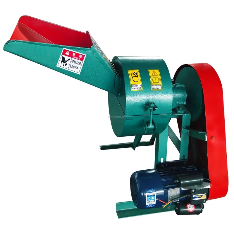 Multifunction Hay Chaff Cutter Shredder/Corn Straw Breaker Crusher/Green Grass Cutting Shredding Machine for Cattle Feed