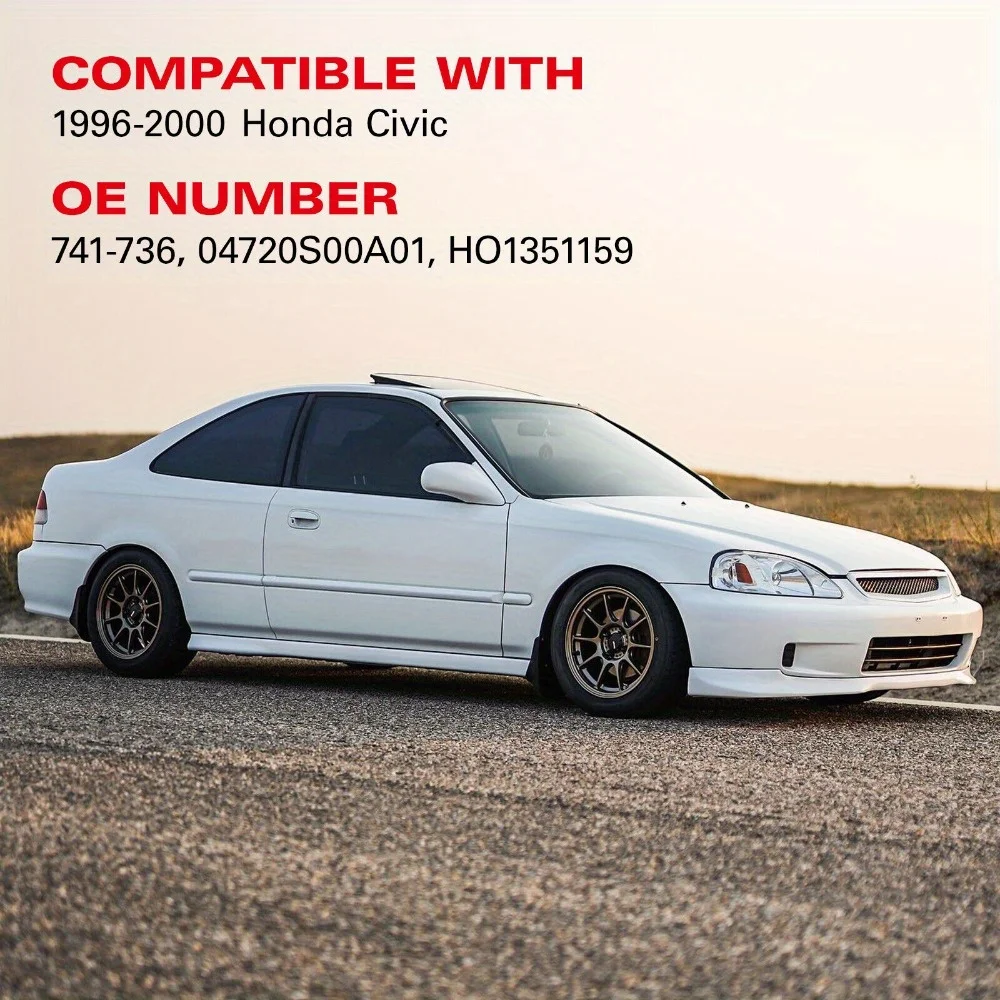 مناسب لسيارة Honda 1996-2000 منظم النافذة الأمامية اليمنى سيفيك مع محرك 741-736