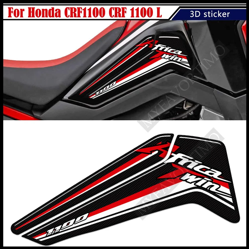 

For Honda AFRICA TWIN CRF1100 CRF 1100 L ADVENTURE SPORT Stickers Decal Kit Tank Pad AfricaTwin Protector 2019- 2021 Motorcycle