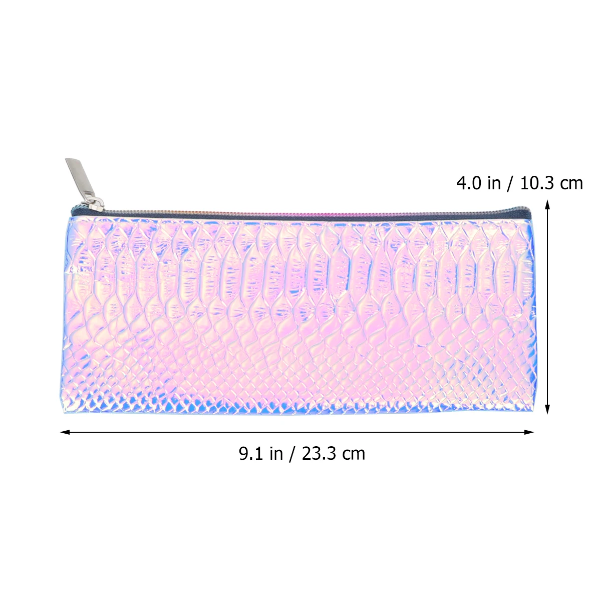 

Laser Bag PU Material Pouch Travel Toiletry Makeup Sequin Fish Scale Texture