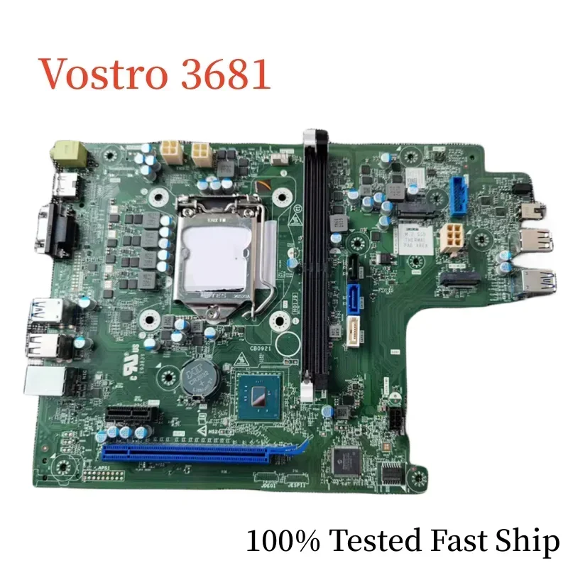 For Vostro 3681 Motherboard 06CV2N 6CV2N 0MRC1X MRC1X 0MJF5P MJF5P 0X9X1W X9X1W Mainboard 100% Tested Fast Ship