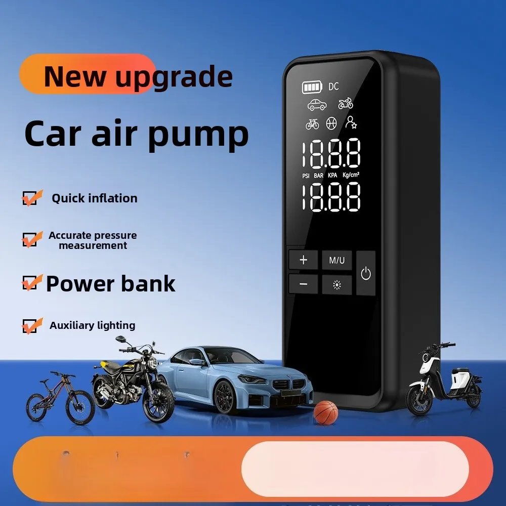 

Newly Upgraded Intelligent Digital Display Air Pump Automatic Charging and Stopping Car Electric Vehicle Tire Replenishment