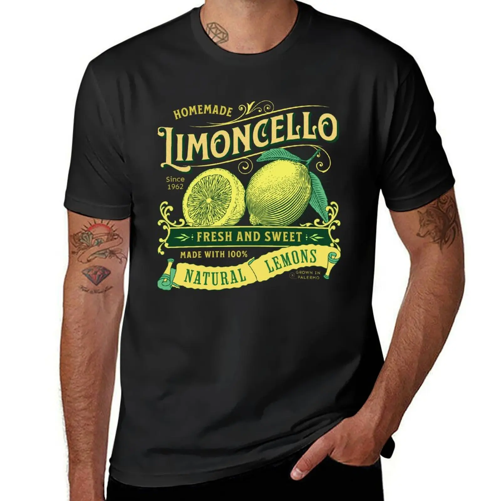 Limoncello vintage classic Essential T-Shirt new edition tops anime clothes Short sleeve tee men t shirts