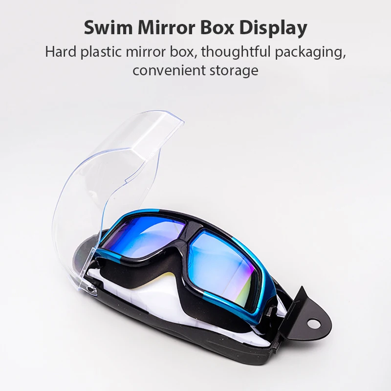 Swimming Glasses Myopia Goggles Waterproof Anti-fog with Diopters Sport Adjustable Reading for Women and Men Set Acetate Goggles