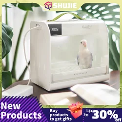 Bird Carrier Backpack Travel Cage Portable Pet Bird Brooder With Temperature Control Design Portable Birdcage for Small Birds