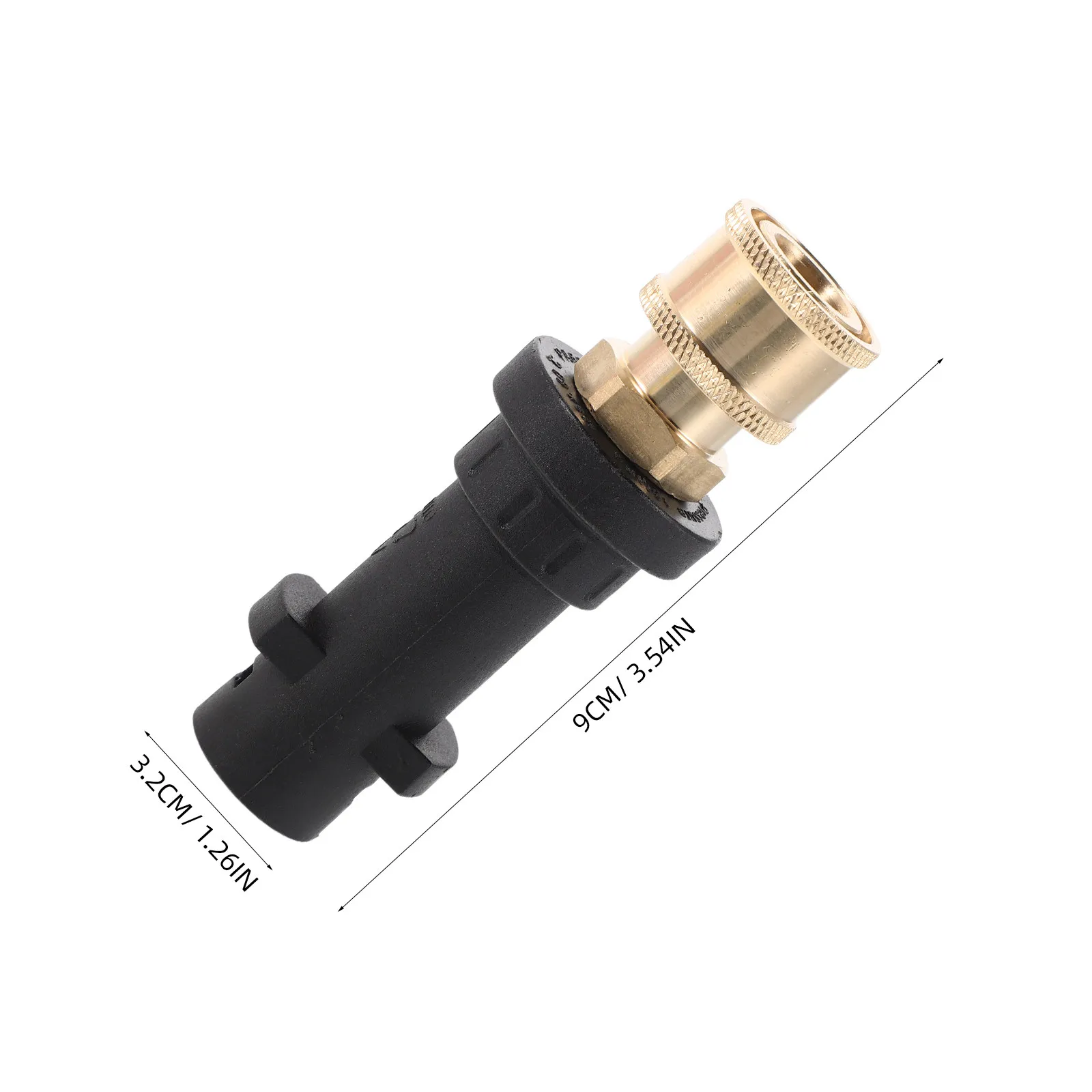 Car Washing Machine Accessories High-pressure Nozzle Quick Connector Hose Fittings Washer Spray Foam Adapter Plastic Garden Hose