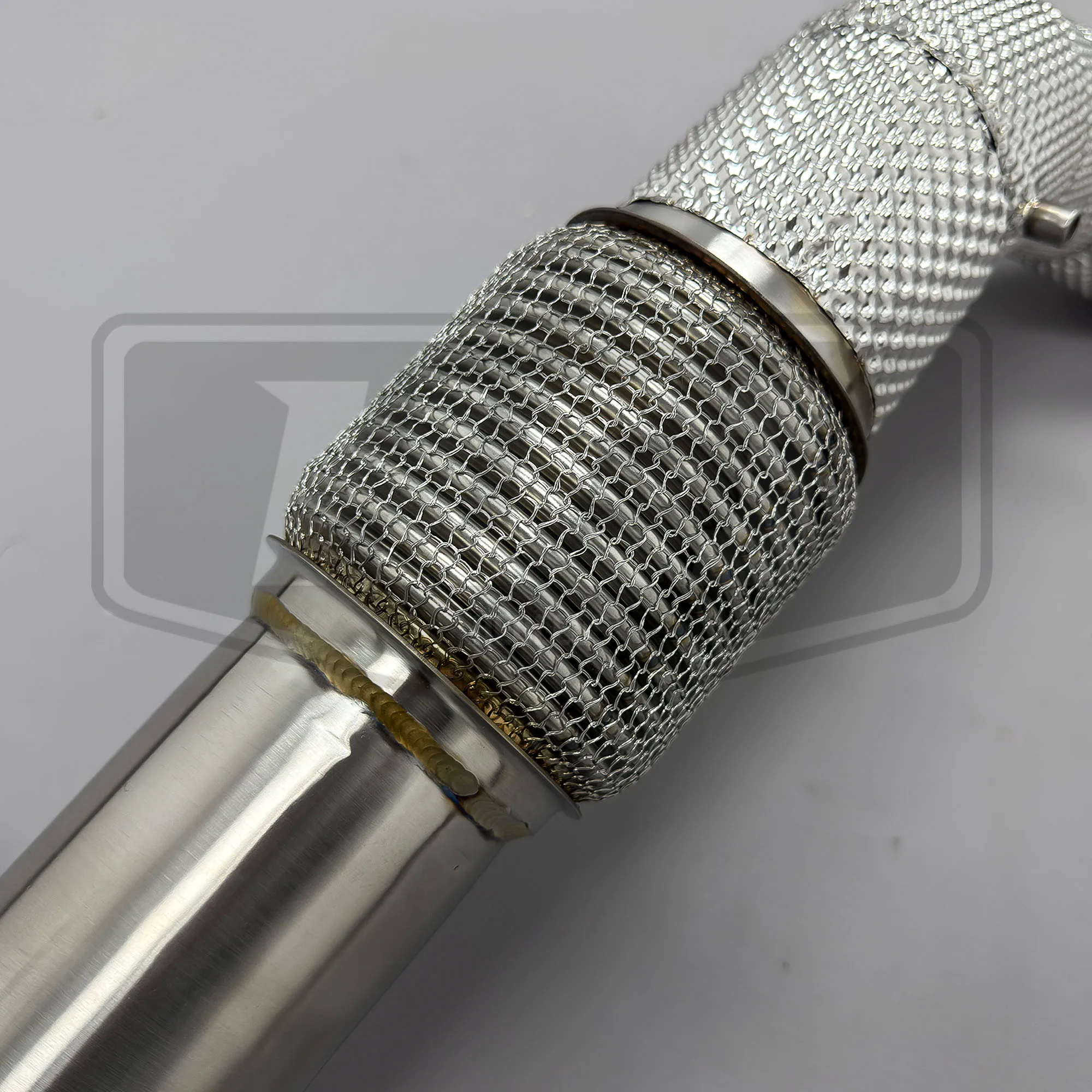 أنبوب عادم HEO من الفولاذ المقاوم للصدأ لسيارة VW GOLF 8R GOLF8R R 2.0T 2019-2022 محول عادم الحرارة النازل #5