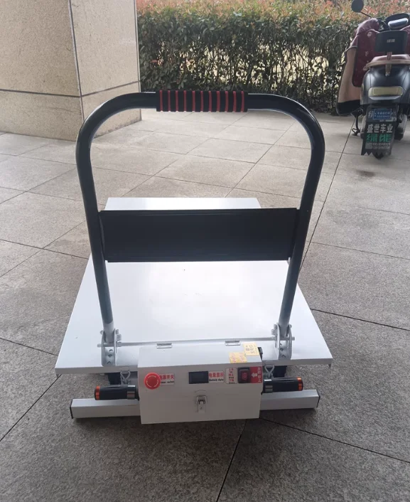 with Silent Wheel Foldable Lift for Vehicle Loading High-performance Professional Portable Scissor Flatbed Truck