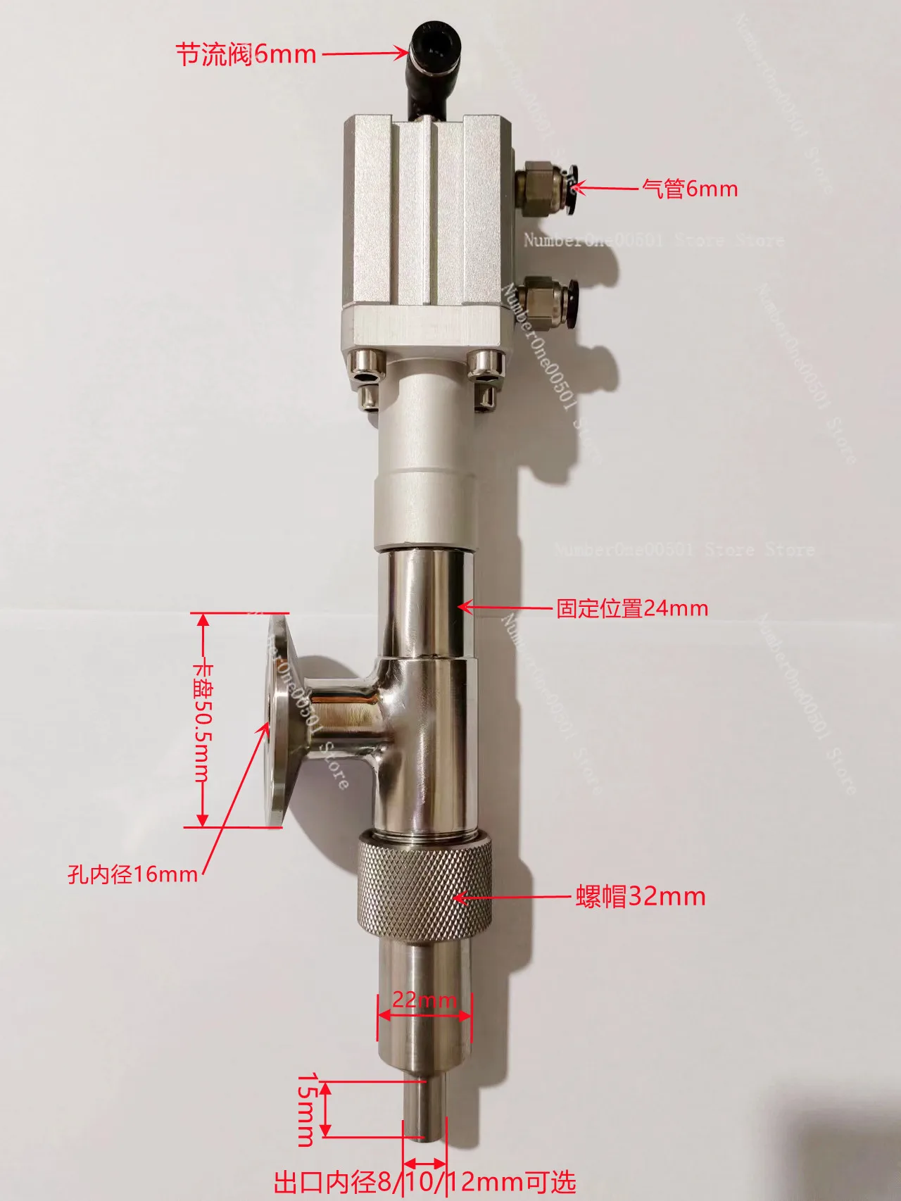 

Filling Machine Accessories 304 316 Filling Nozzle with Blowing Back Suction Anti-Drip Filling Nozzle