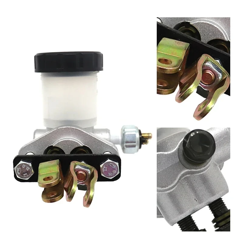 ATV Quad UTV Dune Go Kart Buggy one drag three foot Rear Hydraulic Brake Pump Master Cylinder parking disc brake pump