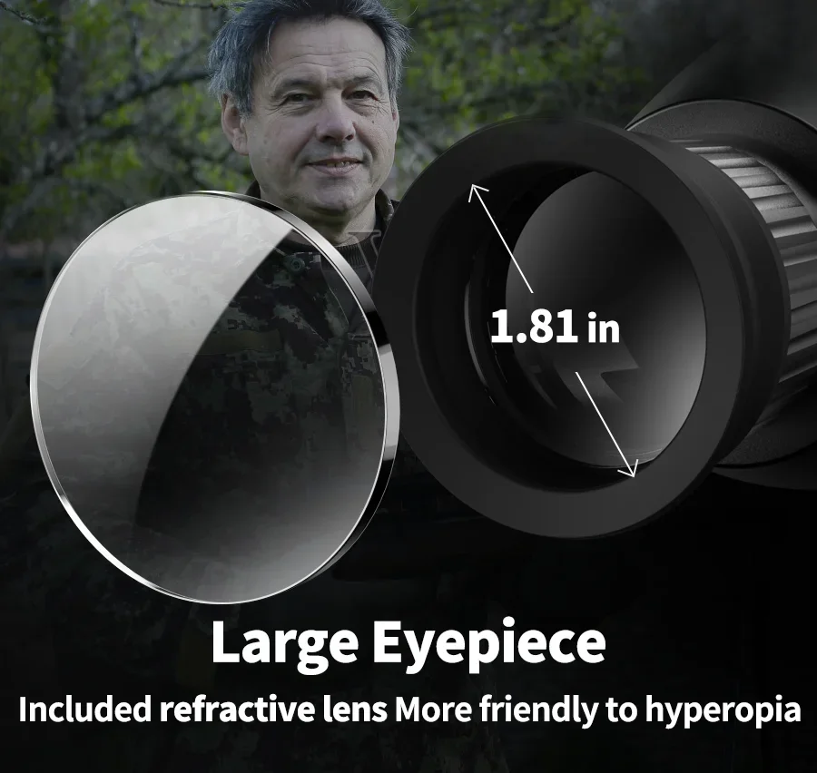 

Инфракрасный прицел ночного видения HENBAKER CY789 2026 года для активного отдыха, полноцветная камера для съемки действий на расстоянии