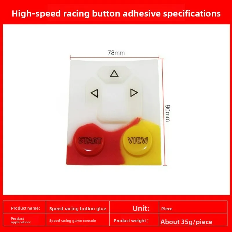 Arcade Game Button Panel Shiyu Crazy Racing Huali Speed Racing Wenyi D Replacement Parts Coin Operated Games