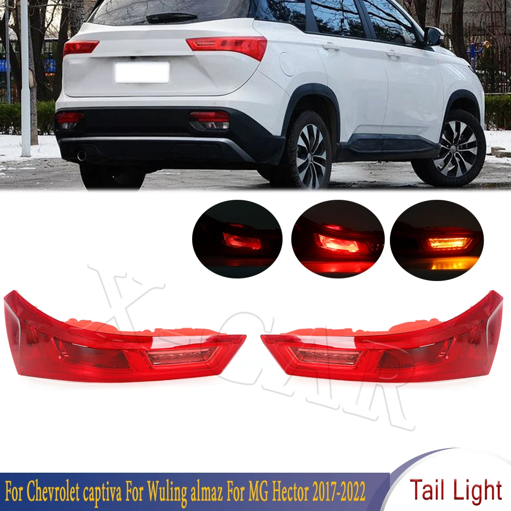 

For Car 1 Pcs Tail Light Rear Turn Signal Lamp For MG Hector 2017-2022 For Chevy Captiva 2017-2022 For Wuling almaz 2017-2022