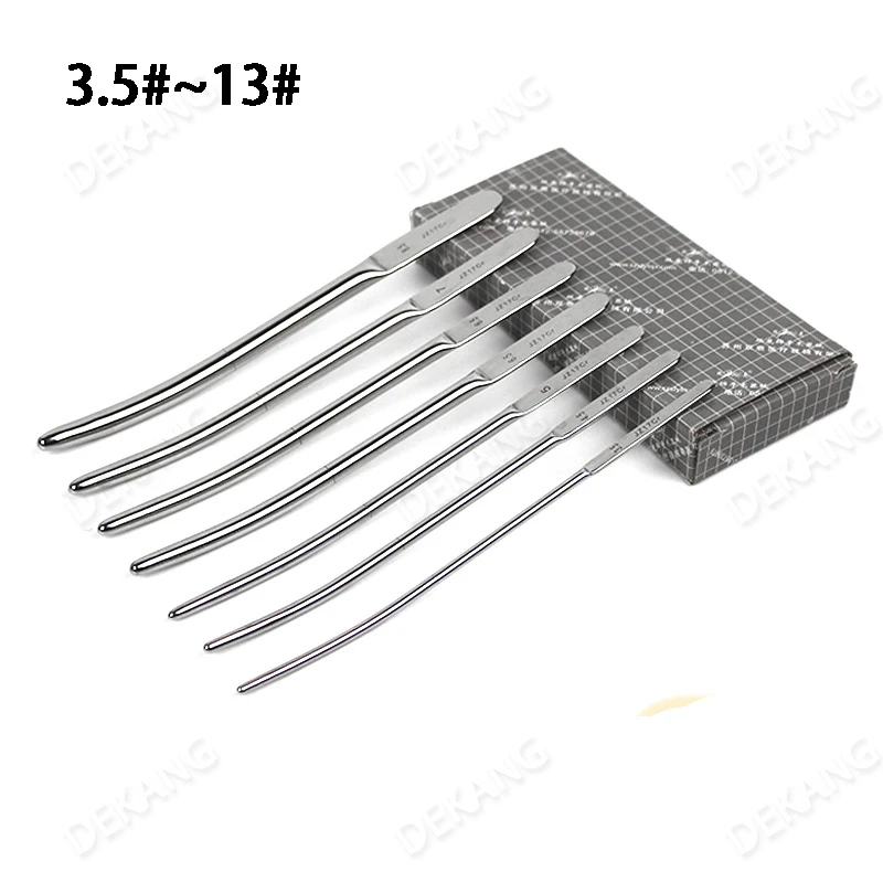 

Stainless Steel Cervix 3.5#-8.5# Round Head Cervical Dilator Stick