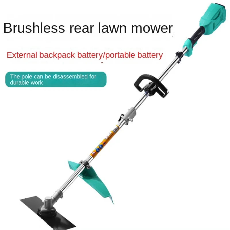 

Electric High Power Lawn Mower Brushless Hedge Trimmer Lithium Battery Garden Reclamation Weeding Brush Cutter High Branch Saw