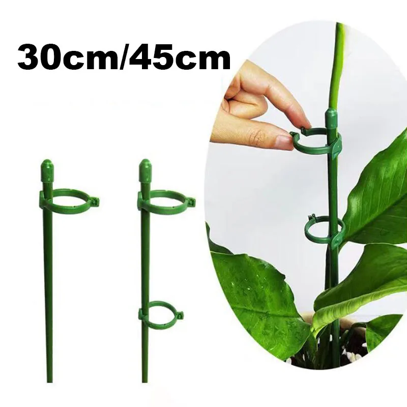 5/10pcs Plant Flower Potted Support Stand Holder Stake Stander Fixing Tool Gardening Supplies Shrub for Orchid Bonsai V27