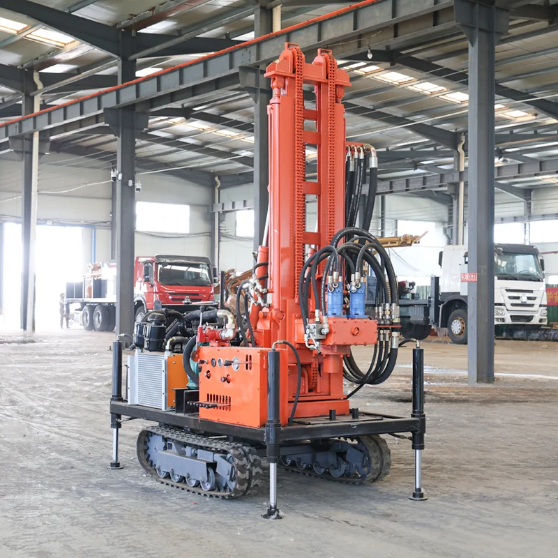

Customized Premium Efficient Rotary Drilling Accurate Position Flexible Mobile Water Well Drilling Machine