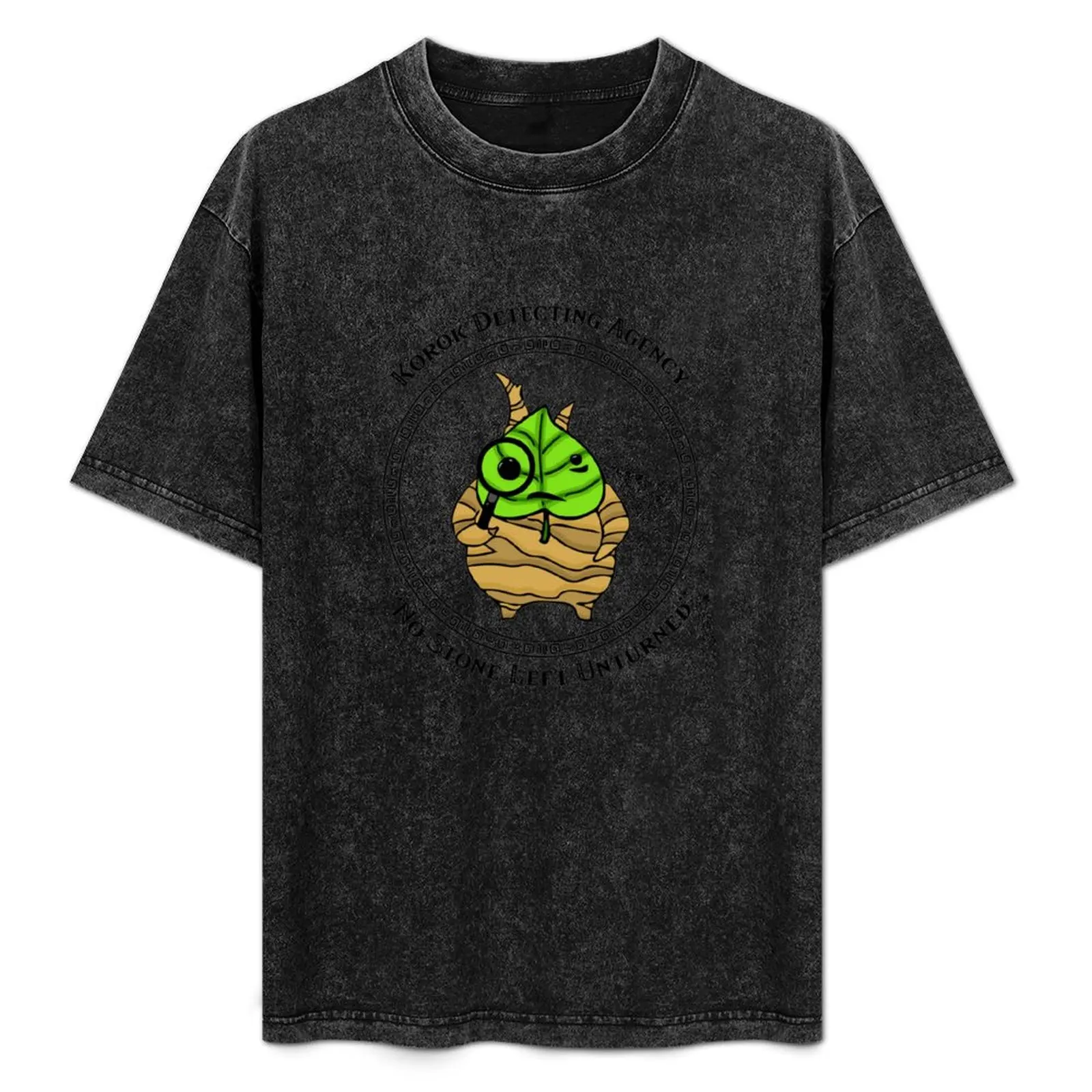 

Korok Detecting Agency T-Shirt heavyweights anime t shirts cotton graphic tees plus sizes men t shirt