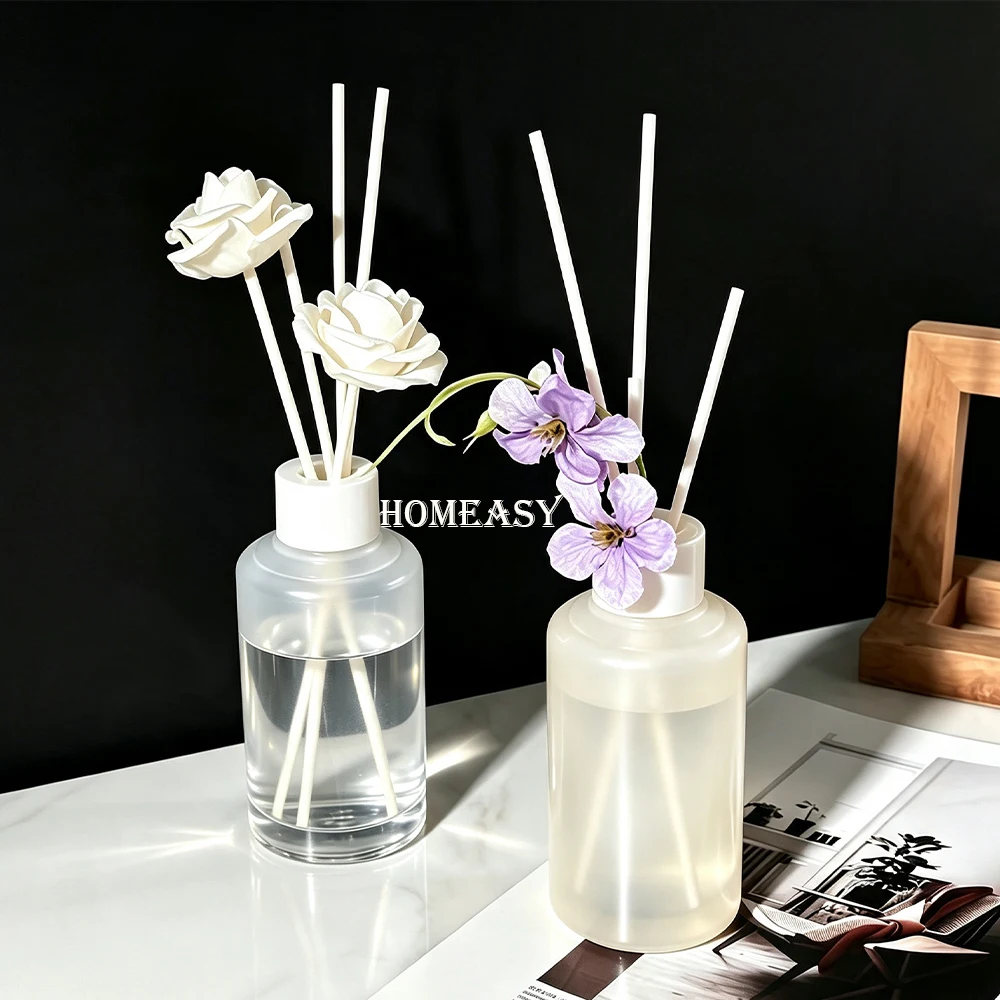 500pcs 40cm Black White Fiber Reed Diffuser Sticks Essential Oil Volatilization Rods Fireless Home Hotel Air Freshener