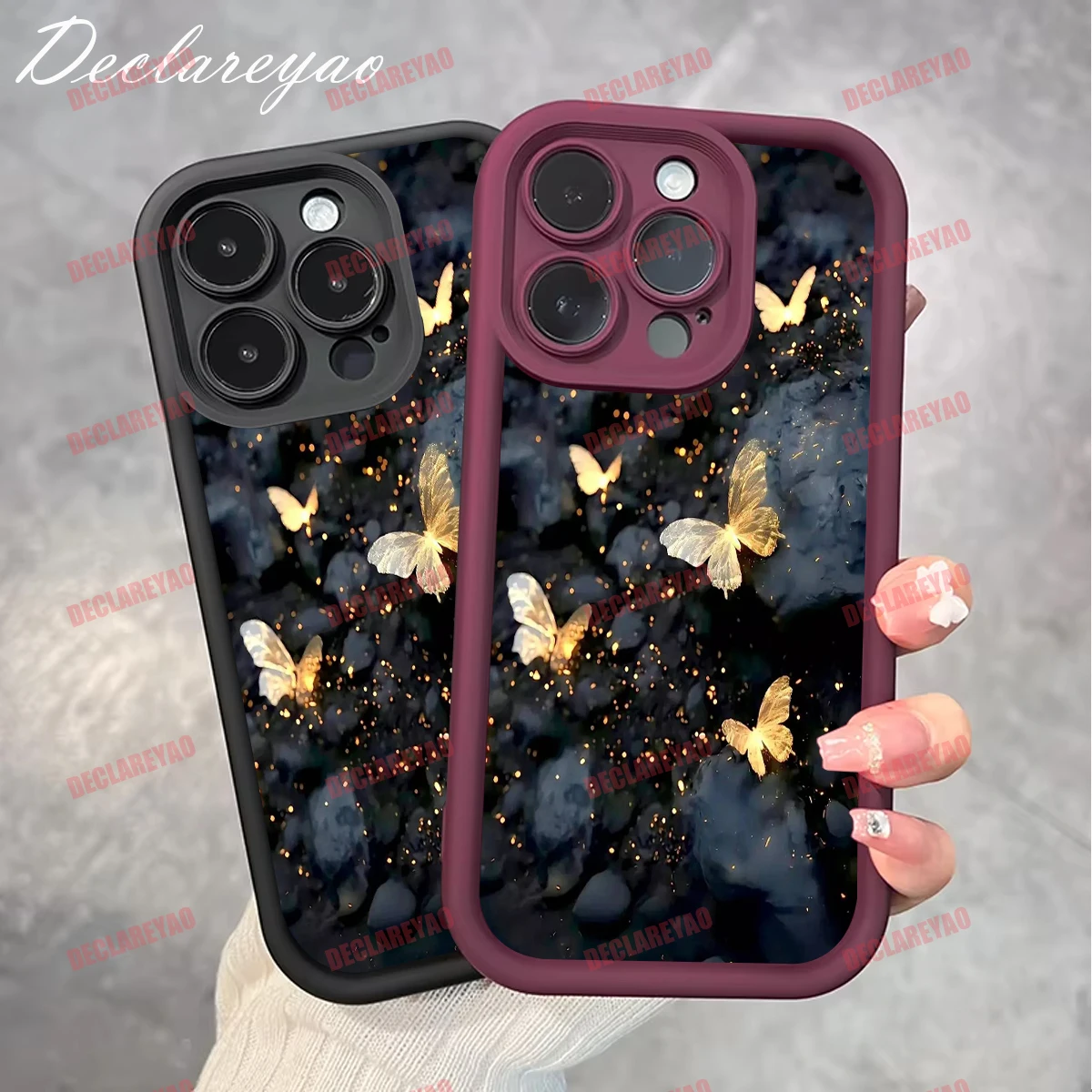 غطاء ناعم نحيف من مادة البولي يوريثان غير اللامعة من DECLAREYAO لهاتف Honor X8C X8 300 5 X9 Pro X60 90 X7 6 حافظة ذكية Lite Magic X9A 400 مقاومة للصدمات من السيليكون