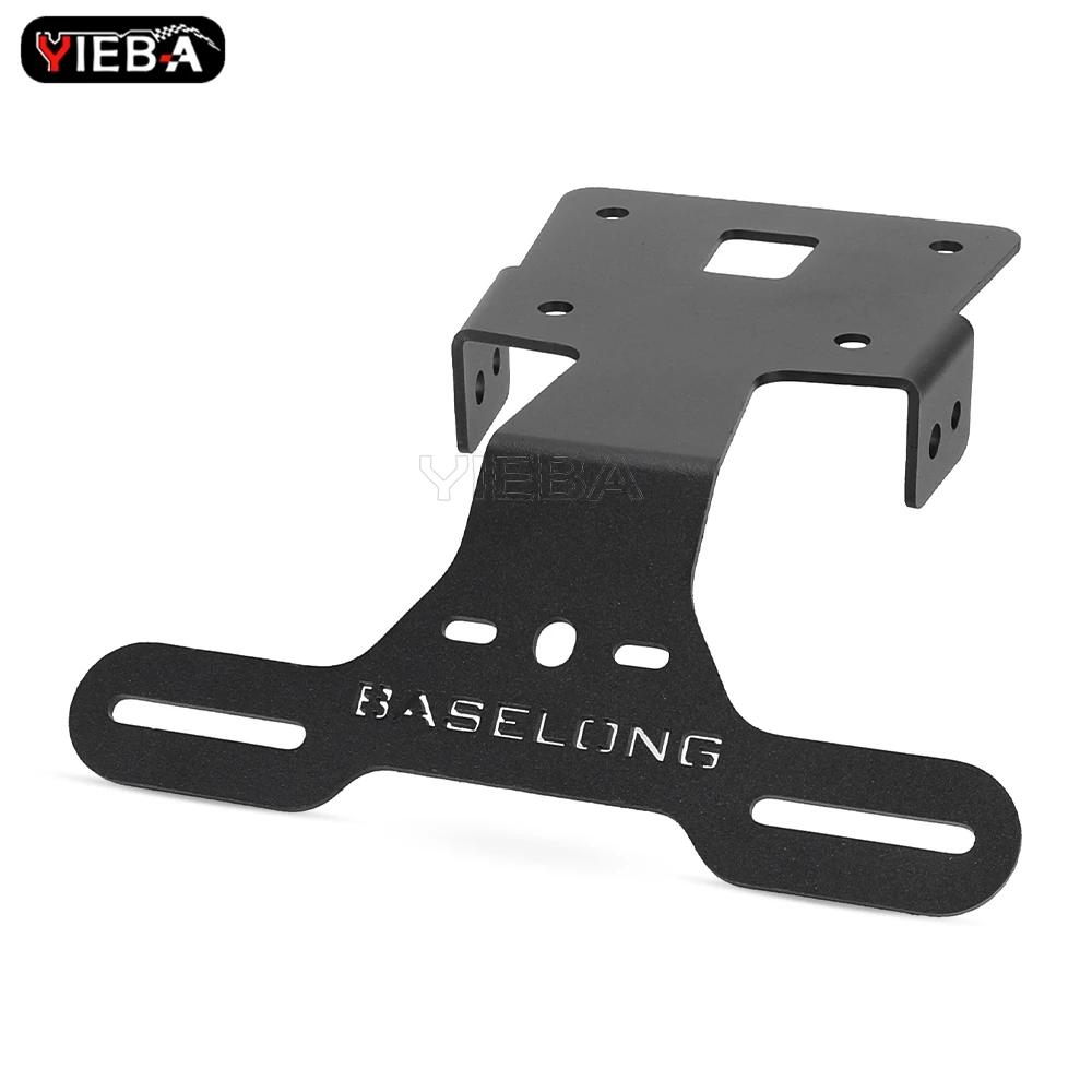 2028 License Plate Holder For Kawasaki KLE 500 / SE KLE500 KLE500SE 2026 2027 Rear Short Tail Stock Light Holder Bracket Kits