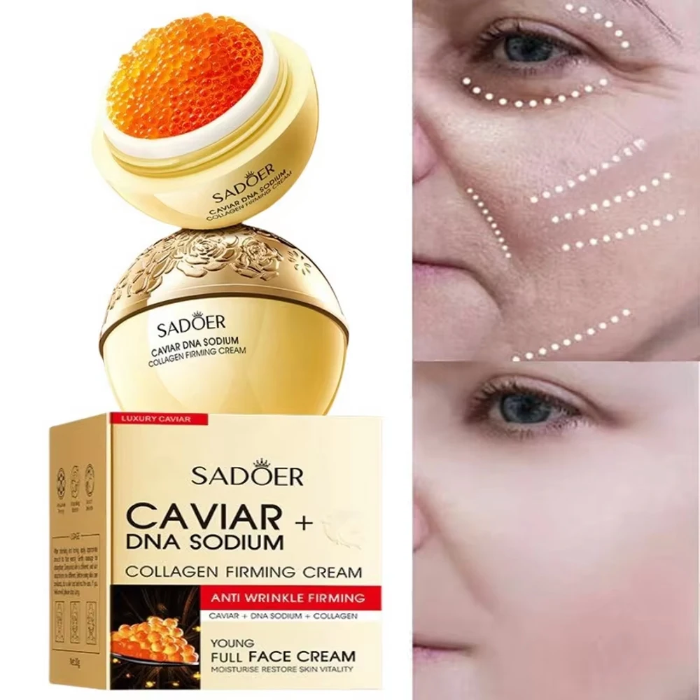 

Instant Remove Wrinkle Cream Caviar Face Anti-Aging Firming Lifting Fade Fine Lines Improve Skin Nourishing Moisturiz Skin Care