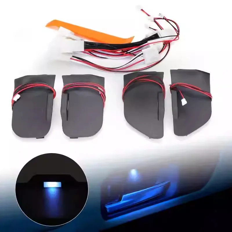 

For Toyota Prado LC250 2024 2025 interior door bowl ambient light interior special modification accessories