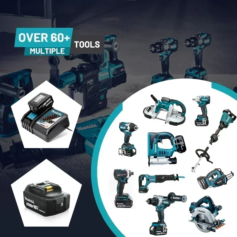 Makita original 18V 9.0Ah large-capacity tool battery,and the lithium battery replaces LXT BL1860B BL1860 BL1850Equal model. - Image 4