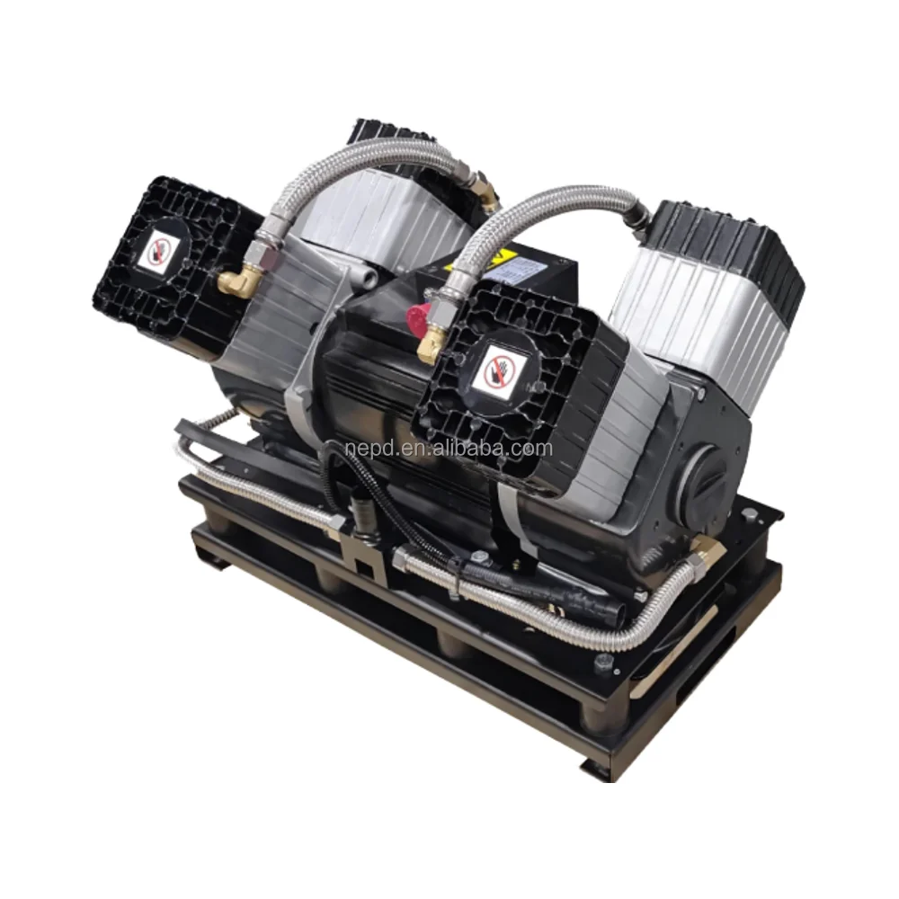 

3KW piston type oil-free air brake compressor for electric truck Bus